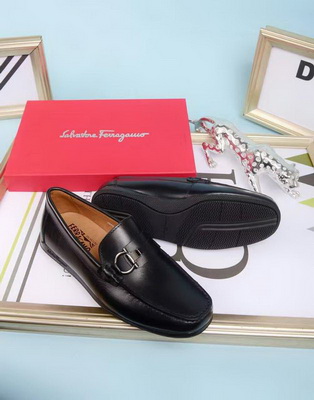 Salvatore Ferragamo Business Men Shoes--059